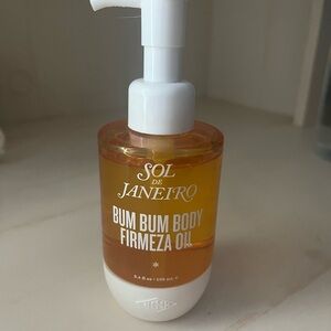 Sol de Janeiro Bum Bum Body Oil - Orange and White